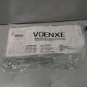 voenxe Seamless Thong for Women,No Show Lace Underwear,Ladies Breathable Comfort Panties Soft Laser Cut Undies,Tanga,5-Pack (White, S)