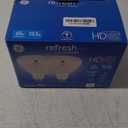 GE Refresh LED Light Bulbs, 65 Watt, Daylight, BR40 Indoor Floodlights (2 Pack)
