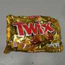 Twix Fun Size Caramel Cookie Milk Chocolate Bars Individually Wrapped Party Candy Chocolate Candy Bars, 10.83 Oz Bag (EXP 07/01/25)