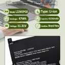 47Wh L22M3PG0 L22B3PG0 L22C3PG0 L22D3PG0 L22X3PG0 Battery Replacement for Lenovo 100e 300e 500e Yoga Chromebook Gen 4, IdeaPad Flex 3 Chrome 12IAN8, IdeaPad Slim 3 Chrome 14M868 Series –11.31V 4156mAh