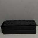 SPACELEAD Slim Storage Cart 4 Tier,Bathroom Organizer Rolling Utility, Mobile Shelving Unit Slide Out for Office, Kitchen, Laundry Room & Narrow Places, Black