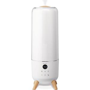 Homedics Cool Mist Ultrasonic Humidifier for Bedroom, Large Room Humidifier, Top-Fill 1.47-Gal Tank, Essential Oil Pads, Built-In Timer, 3 Mist Settings, Air Humidifier for Home, Office, Plants