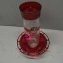 More Birds Bird Health Diamond Hummingbird Feeder, 30oz, Red