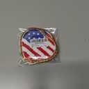 2 x 4th of July Iron On Patches Chenille Patches Independence Day American Flag Patriotic Iron On Patches for Hats Clothes Jacket Backpack Jeans Pants Dress (Star,Circle,Heart)