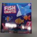Arts and Craft Kit for Toddlers Ages 3, 4, 5 Years - Create 7 Fun Fish Characters