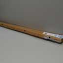 Ivilon Window Curtain Rod Decorative End Cap Design, 1 Inch Rod, 48 to 86 Inch. Warm Gold