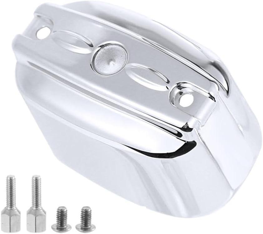 Chrome Aluminum Rear Brake Master Cylinder Cover 2000 2017 FLSTF Heritage Softail
