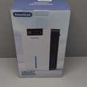 Dehumidifier, Humidity Display Dehumidifier for Basement Bathroom Bedroom, Pewter
