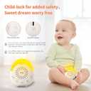 Noise Sound Machine Night Light White Noise Machine with 30 Soothing Sounds & 5 Color Nursery Lights Timers Child Lock USB Rechargeable Sleep Sounds Machine for Baby Kids Adults