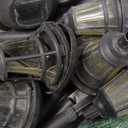 GIGALUMI 12 Pack Solar Lights Outdoor, Solar Pathway Lights with Great Pattern, Waterproof Auto On/Off Solar Powered Light for Outside Yard Garden Walkway Driveway Lawn Pathway (Cold White)