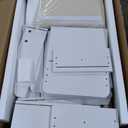 Vanity, Small Vanity Desk with Sliding Mirror, Dimmable LED Lights, 2 Drawers,Vanity Table Ideal for Bedroom (White)