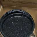 Granite Ware 8.7-Inch Small Covered Round Roaster, 3Lb Capacity Mini Roaster Enamel Steel Cookware, Dishwasher Safe & PFOA-Free, Even Heat Distribution for Poultry, Meat, Vegetables (Speckled Black)