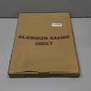 Commercial Quality Baking Sheet Pan Set, Natural Aluminum Cookie Sheet, Umite Chef Warp Resistant Baker's Half Sheet Pan, Large Thick Cookie Tray Pans for Baking, Roasting(2 Pack, 18X13In)