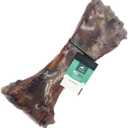 Beef Shin Bone for Large Dogs Long Lasting Natural Big Dog Bone Chew for Aggressive & Heavy Chewers Real Smoked Beef Shank with Marrow Single Ingredient Safe Treat for Power Chewers