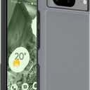 TUDIA MergeGrip [Military Grade] Designed for Google Pixel 8 Case (2023) - [Drop Tested] Dual Layer Shockproof Slim Rugged Tough Heavy Duty Protective Phone Cases Cover - Hazel Gray