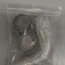 Stainless Steel 304 Sanitary Hose Barb Fitting 1" Barbed x 1" Barbed 90 Degree Elbow, 1pc Fitting with 2pcs Hose Clamps