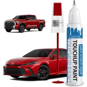 Supersonic Red (3U5) Touch Up Paint for Toyota-Exact Match 2 in 1 touchup Paint Pen for Chips and Nicks Repair Car Paint Scratch Repair Kit (EXP 08/25/32)