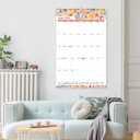 SUNEE 2026 Wall Calendar Extra Large 17"x27", 21 Month Calendar (Ends December 2027), Vertical Large Monthly Calendar 2026-2027 for Wall, Seasons Color