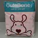 CuteBone Washable Dog Diapers Female No Tail Hole 3 Pack Reusable Doggie Period Training Pants for Docked-Tail Frenchie French Bulldog Boston Terrier Without Tail, M