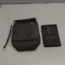 GIVLEFLY Felt Purse Organizer Insert Fit for Longchamp Le Pliage Original Short Handle Tote Bag Organizer Insert with Cup Holder,Light Weight Multiple Pockets Purse Liner (Dark Grey,Small)