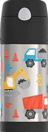 THERMOS FUNTAINER 12 Ounce Stainless Steel Vacuum Insulated Water Bottle with Lid