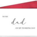 Funny Wedding Card for Dad - To My Dad on Wedding Day (89/)