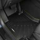 Naibeve Floor Mats for 2019-2025 2026 Audi Q8 - All Weather for Audi Q8 Floor Mats Cargo Mat Trunk Liner Waterproof Interior Accessories