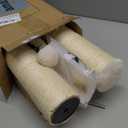 MECOOL 34 Tall Cat Scratching Post Premium Basics Kitten Scratcher Sisal Scratch Posts Trees with Hanging Ball for Indoor Cats, Beige