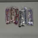 Gaoye 1.0 Reading Glasses for Women, 6 pack Fashion Readers for Women Spring Hinge Eye Glasses, Blue Light Reading Glasses (*C1 Mix Color)