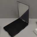 LMZNXCZ 3 Way Mirror for Self Hair Cutting,360 Haircuts Men for Barber Use Tools,to See Back of Head,Tri Fold Mirror with Portable Height Adjustable Telescoping Hooks (6.7" x 10.8")