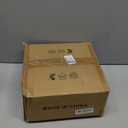 10.6 inch Black Flush Mount Ceiling Light Fixtures, 2-Light Ceiling Mount for Industrial, Crystal Light Fixtures for Farmhouse, Bedroom, Living Room, Kitchen, Hallway and Foyer (1 Pack)