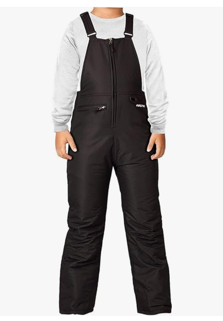 Arctix Kids Insulated Snow Bib Overalls, Small