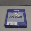 Bed Sheet Holders for Corners, Fitted Sheet Holder Keep Sheets Firm & Tight, No More Loose Sheets or Wrinkles, Strong Grip Universal Sheet Locks Clips, Pure White