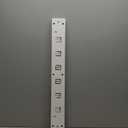 Wall Mounted Drying Rack, Laundry Clothes Drying Rack Foldable, Collapsible Hanger Clothing Wall Mount with 2 Towel Handles and Wall Template for Indoor Outdoor Hanging Clothes, 5 Rods, 31.5 Inch