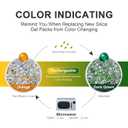 Silica Gel Packets  500 Packs 5 Gram Moisture Absorbers Food Grade Silica Packets, Premium Desiccant Packs for Storage, Color Indicating Desiccant for Spices, Jewelry, Shoes, Electronics, Tool Box