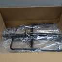 MuliVid 6 Pack 9FT String Light Poles for Outdoor,Metal Lights Hanging Pole Outside with Fork,Light Stand for Patio, Pergola, Garden, Backyard, Yard, Camping Party