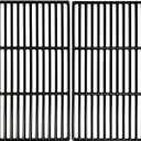 Direct store DC103 Cast Iron Cooking grid Porcelain Coated 11 3/4 x 16 15/16" fits for Brinkmann 810-2500, 810-2500-0, Pro Series 2500/2600, Grill Chefs, Grill Zone and other Gas Grills, Set of 2