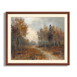 Art Shoppe Framed Print Wall Art, Vintage Wall Décor for Living Room, Bedroom, Office, High-Resolution Image on Premium Art Paper, 3/4" Frame with Plexiglass Front, Ready to Hang, 17"x21"