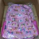 Wildkin 16-inch Kids Backpack  Durable, Padded & Spacious School Bag for Boys & Girls (Horses)