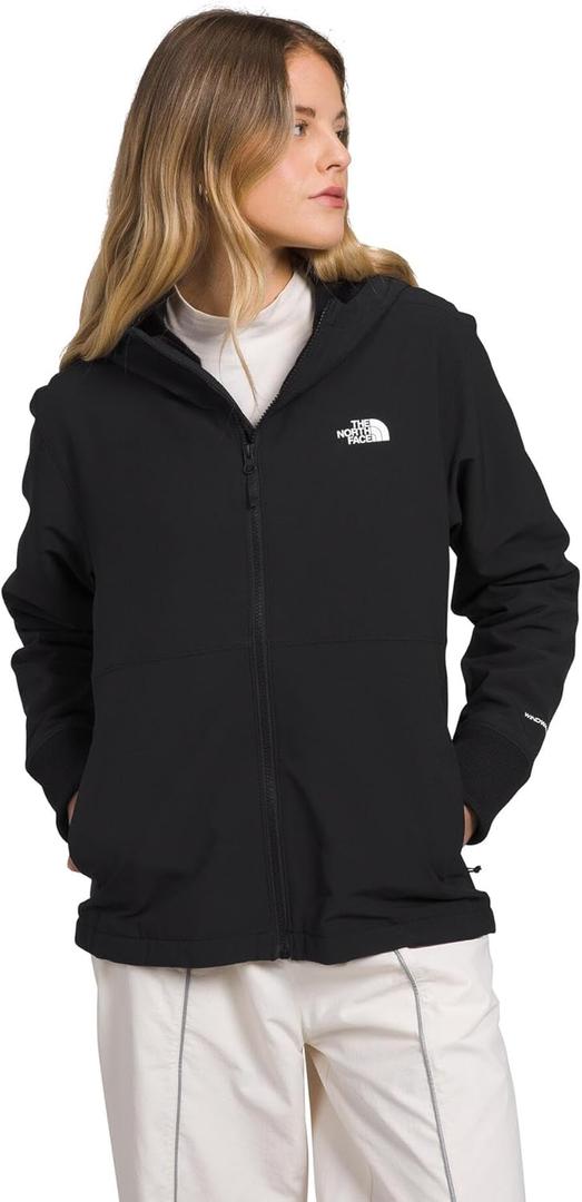 THE NORTH FACE Women's Shelbe Raschel Fleece Hooded Jacket (Standard & Plus Size) | Fleece Lining, Wind & Water Resistant (XX-Large, Tnf Black-npf)