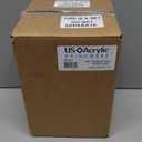 US Acrylic Optix Plastic Reusable Drinking Glasses (Set of 16) 14oz Rocks & 20oz Water Cups in Clear | BPA-Free Tumblers, Made in USA | Top-Rack Dishwasher Safe