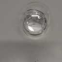 Wettarn 1 Pcs DIY Crafts Clear Plastic Mini Snow Globe with Base Liquid Photo Frame for Christmas Xmas Family Friends Thanksgiving Gifts Tabletop Display (Red)