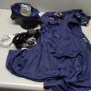 Police Costume Adult Women Cop Costume Dress for Cosplay Halloween Costumes (Large, Black)