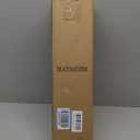 22'' 19'' Large Lanterns Decorative Outdoor Indoor, Set of 2 Black Metal Candle Lanterns Halloween Lanterns Modern Farmhouse Floor Lanterns Decorative for Home Decor, Mantle, Patio, Porch, Garden