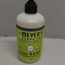MRS. MEYER'S CLEAN DAY Hand Soap, Made with Essential Oils, Biodegradable Formula, Lemon Verbena, 12.5 fl. oz
