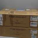 Ceiling Fans with LED Lights, 52 Inch 5-Blade Ceiling Fan Remote Control, Industrial Ceiling Fan with Reversible DC Motor, Downrod Mount LED Ceiling Light Chandelier for Bedroom (Gold & Black)