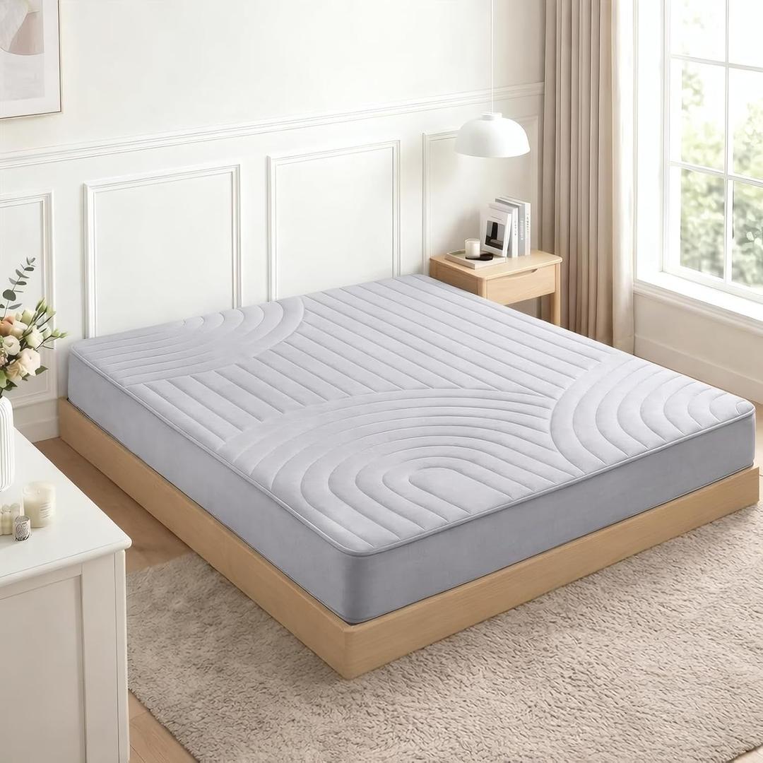 ZonLi Japanese Floor Mattress Futon Mattress Twin Size 6 Inch Thick