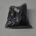 Deconovo Blackout Curtains 84 Inches Long, Black Blackout Curtains for Bedroom - 2 Panels, 52x84 Inch, Room Darkening Curtains for Living Room, Back Tab and Rod Pocket Black Curtains