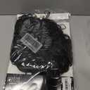 boys Wet Look Costume Wig, Black, One Size US (Black)