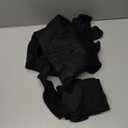 Floraltop 3 Pair Lymphedema Compression Leg Wrap with Calf Compression Sock 20-30 Mmhg Lymphedema Product Adjustable Brace Medical Shin Splint Wrap with Stocking for Heaviness Fatigue